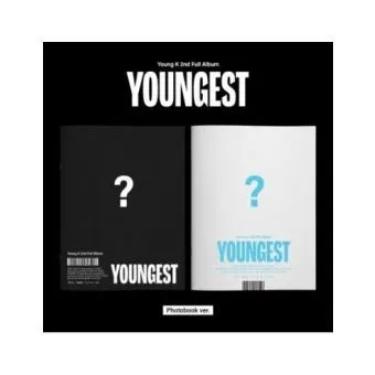 YOUNG K DAY6 2nd Album YOUNGEST Photobook النسخة العشوائية CD