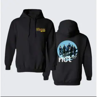 هودي سحاب Nct — إصدار "NCT 127" — Nct Black Hoodie