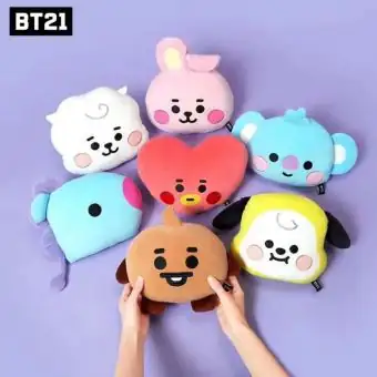 BT21 Plushie Desk Decor — Pink Deluxe Ver.