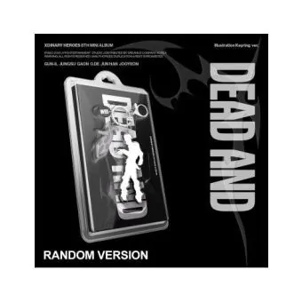 Xdinary Heroes — الميني ألبوم الثامن DEAD AND — Illustration Keyring — النسخة العشوائية