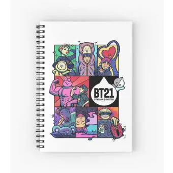 دفتر Bt21 — إصدار "BT21" — Bt21 Limited Edition
