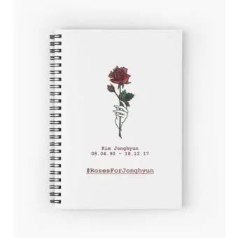 Shinee K pop Notebook — Gold Casual Ver.