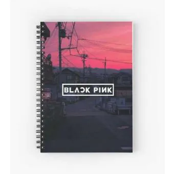 دفتر حلزوني Black Pink — إصدار "Signature" — Black Pink Limited Edition