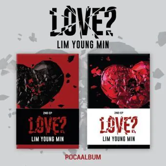 Official Album LIM YOUNG MIN 2nd EP Album LOVE POCAALBUM Random Ver