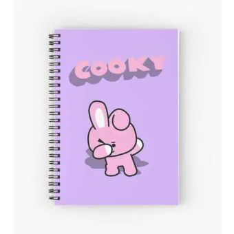 Bt21 Notebook — Purple Casual Ver.