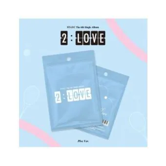 ألبوم STAYC 6th Single Album 2 LOVE نسخة PLVE SMART ALBUM