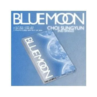 CHOI SUNG YUN 2nd Single Album BLUE MOON Smart Album