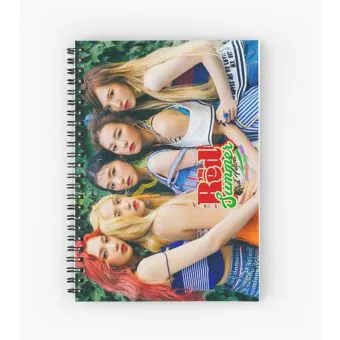 Red Velvet Notebook Signature — Pink Stylish Ver.