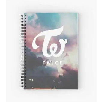Twice K pop Notebook — Silver Exclusive Ver.