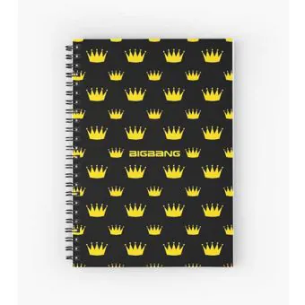 Big Bang K pop Notebook BigBang — Gold Collectible Ver.
