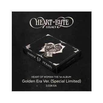 ألبوم HEART OF WOMAN 1st Album Heart Byte LEGACY نسخة Golden Era Special Limited 2CD