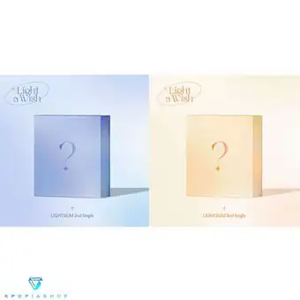 Official Product LIGHTSUM 2nd Single Light a Wish Full Set