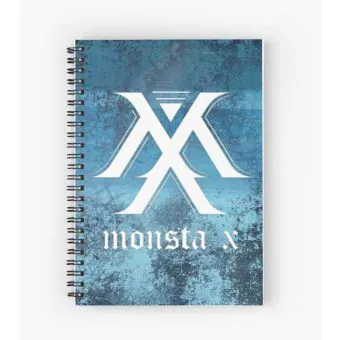 Monsta X Notebook MONSTA — Black Retro Ver.