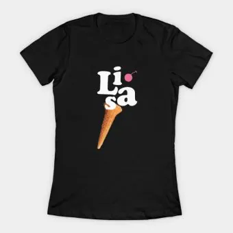 تيشيرت Black Pink — إصدار "LISA" — Black Pink Casual Ver.