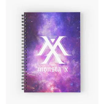 Monsta X K pop Notebook MONSTA — Gold Collectible Ver.