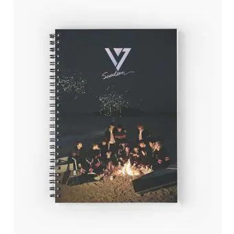 Seventeen Notebook — Red Stylish Ver.