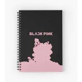 Black Pink Notebook Signature — Green Retro Ver.