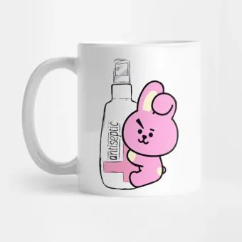 كوب معزول Bt21 — إصدار "ANTISEPTIC ARTWORK" — Bt21 Black Edition