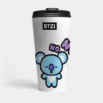 TravelMug-BT21-100 | BT21 Travel MUG - KOYA - NO NO NO