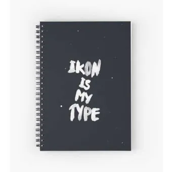 دفتر حلزوني Ikon — إصدار "IKON" — Ikon Limited Edition