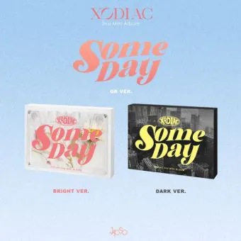 Official XODIAC 2nd SOME DAY QR Ver DARK Verrandom ver
