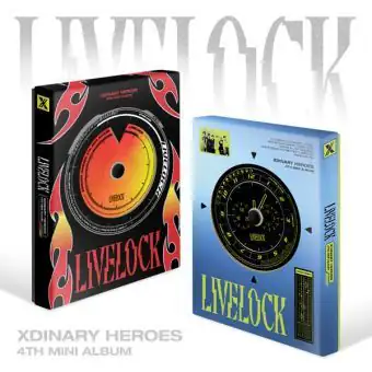البوم اصلي النسخة العشوائية Xdinary Heroes 4th Livelock