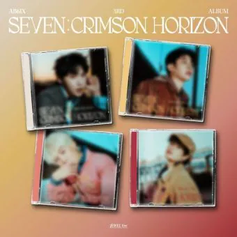 AB6IX — الألبوم الثالث SEVEN CRIMSON HORIZON — Jewel — النسخة العشوائية