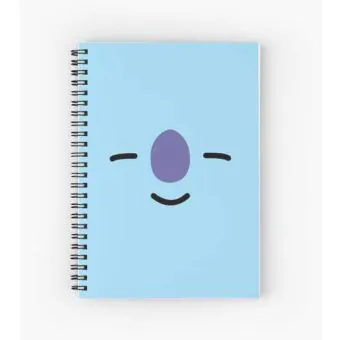 Bt21 K pop Notebook — Gold Deluxe Ver.