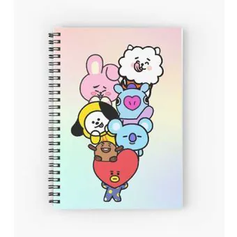دفتر Bt21 — إصدار "BT21" — Bt21 Limited Edition