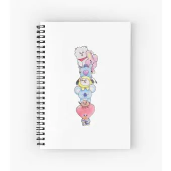 Bt21 Notepad — Green Exclusive Ver.