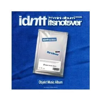 idntt 3rd Mini Album itsnotover Objekt Music Album Smart Album