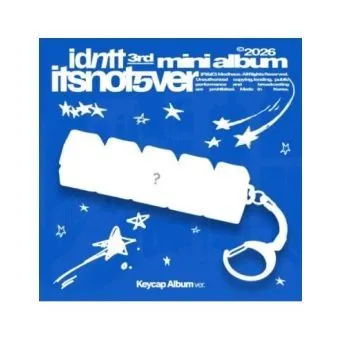 idntt 3rd Mini Album itsnotover Keycap Smart Album