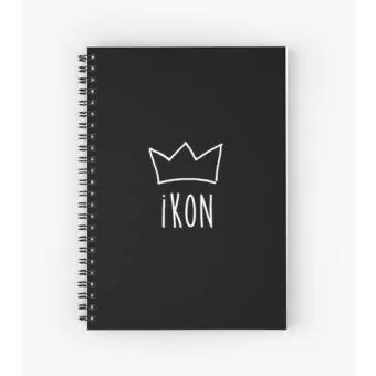 Ikon Spiral Notebook — Red Casual Ver.