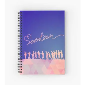 Seventeen Notepad — White Stylish Ver.