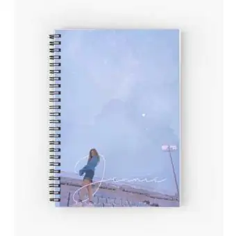 Black Pink K pop Notebook Signature — Purple Exclusive Ver.