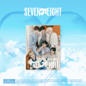 SEVENTOEIGHT 1st Single Album SEVENTOEIGHT EVER Ver