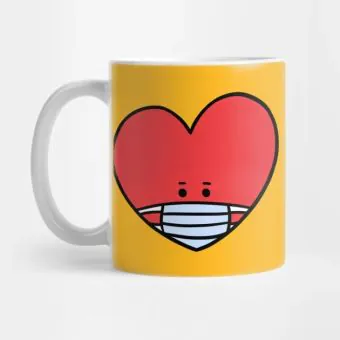 كوب حراري Bt21 — إصدار "MASK ARTWORK" — Bt21 Limited Edition