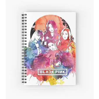 Black Pink Notebook Signature — Blue Exclusive Ver.