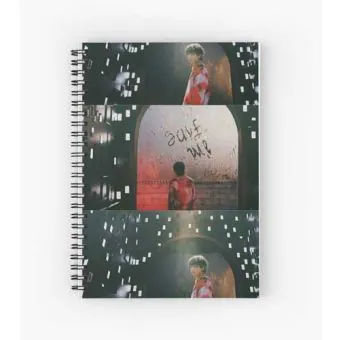 Bts Spiral Notebook — Beige Collectible Ver.