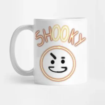 كوب سفر Bt21 — إصدار "SHOOKY" — Bt21 Black Edition