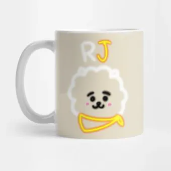 مج كيبوب Bt21 — إصدار "Monogram" — Bt21 Black Edition