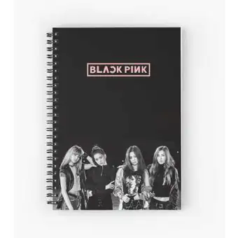 دفتر ملاحظات Black Pink — إصدار "Signature" — Black Pink Limited Edition
