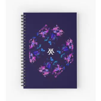 دفتر حلزوني Monsta X — إصدار "MONSTA" — Monsta X Limited Edition