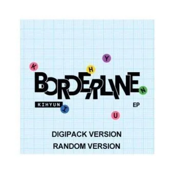 KIHYUN EP Album BORDERLINE DIGIPACK النسخة العشوائية CD