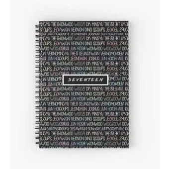 Seventeen Spiral Notebook — White Exclusive Ver.