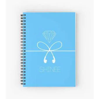 Shinee K pop Notebook — Red Edition