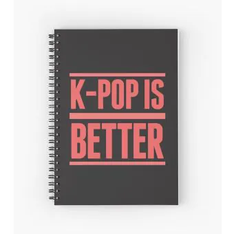 Kpop K pop Notebook Signature — Green Exclusive Ver.