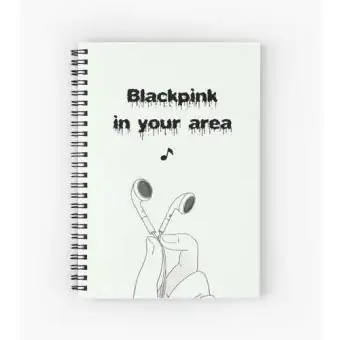 نوت بوك Black Pink — إصدار "Signature" — Black Pink Limited Edition