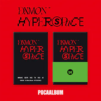 Official Album DXMON 1st Mini Album HYPERSPACE POCAALBUM Ver