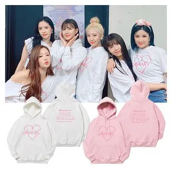 Apink Zip Hoodie — White Stylish Ver.